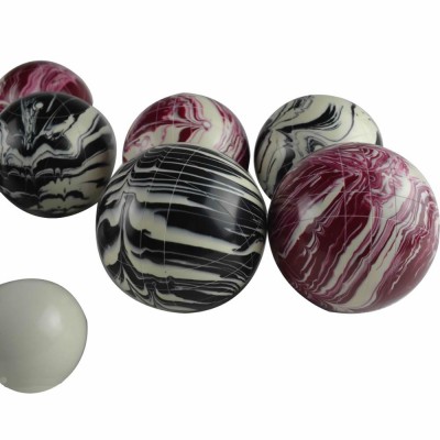 107mm Resin Material Bocce Ball with Nylon carrying bag