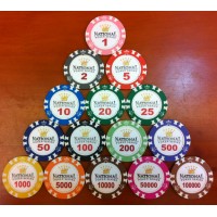 Clay poker chip, OEM welcome