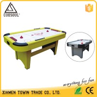 CUESOUL manufacturer 7FT 8FT Sturdy MDF 7ft competition air hockey table