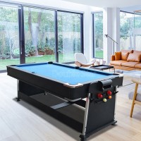 Hot Sale Home 4 In 1 7Ft Multi Functional Game Snooker Pool Billiard Table