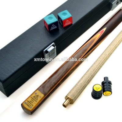 57" 3/4 Jointed Snooker Cue Rose Wood Packed in Leatherette Cue Case billiard cue from CUESOUL