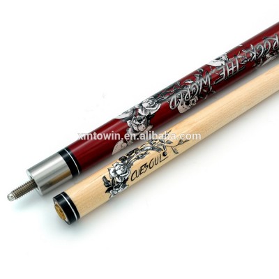 CUESOUL ROCK II 57" 19z 1/2 Maple Pool Cue Stick Kit Snooker Billiard Pool Cue