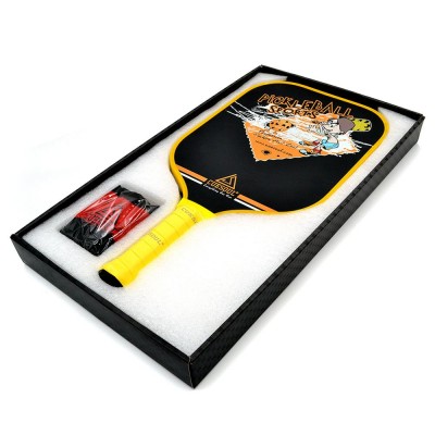 CUESOUL Carbon Fiber Pickleball Paddle with weight of 7.7OZ